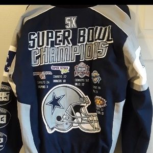 Dallas Cowboys 5X Championship coat